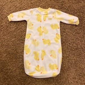 Carter’s Long Sleeve Sleep Sack with Ducks (0-9 mos)